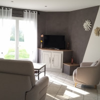 Salon
Peinture minérale à base de chaux avec effet nuancé en 2 tons