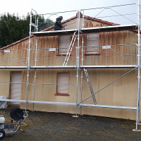 Décontamination et lavage de la façade