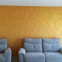 peinture décorative irisé velouté Oro Zecchino.